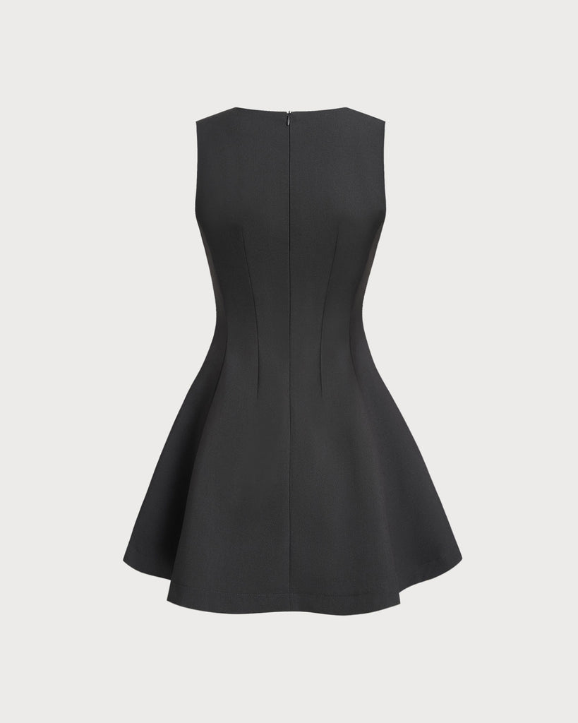 Ladies' woven polyester Mini Dresses Dresses - RIHOAS