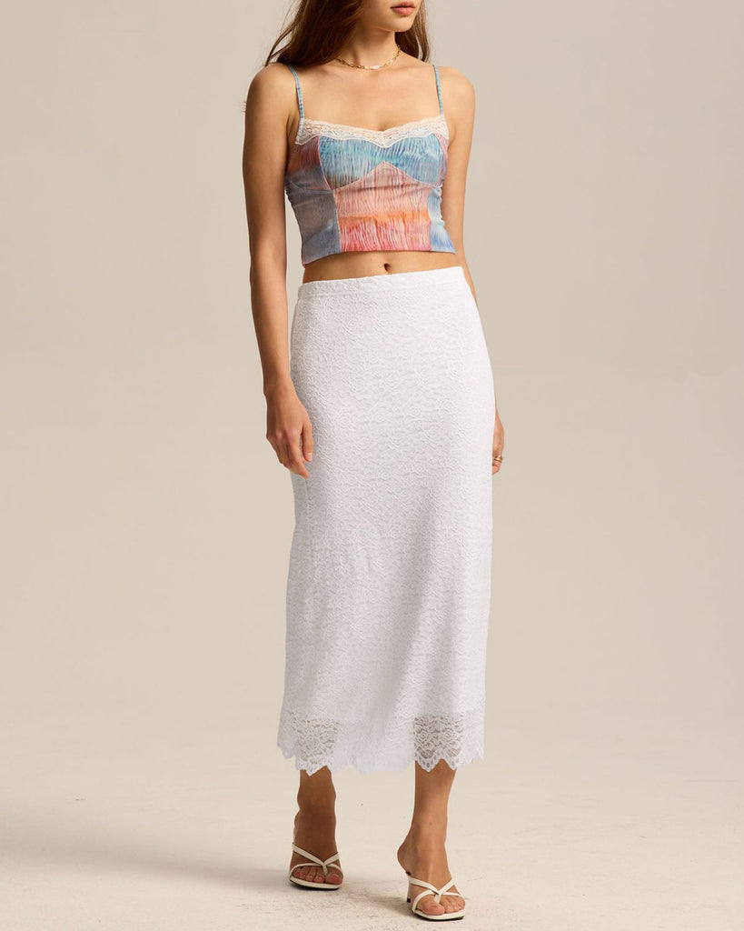 omen's Woven Polyester  Skirts Bottoms - RIHOAS