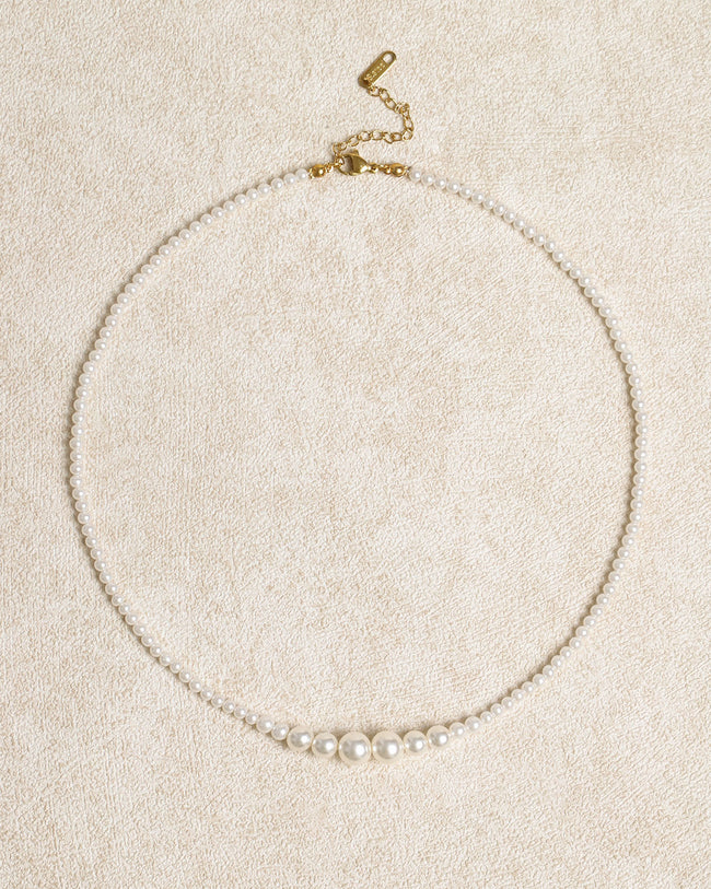 Pearl Necklaces White Necklaces - RIHOAS
