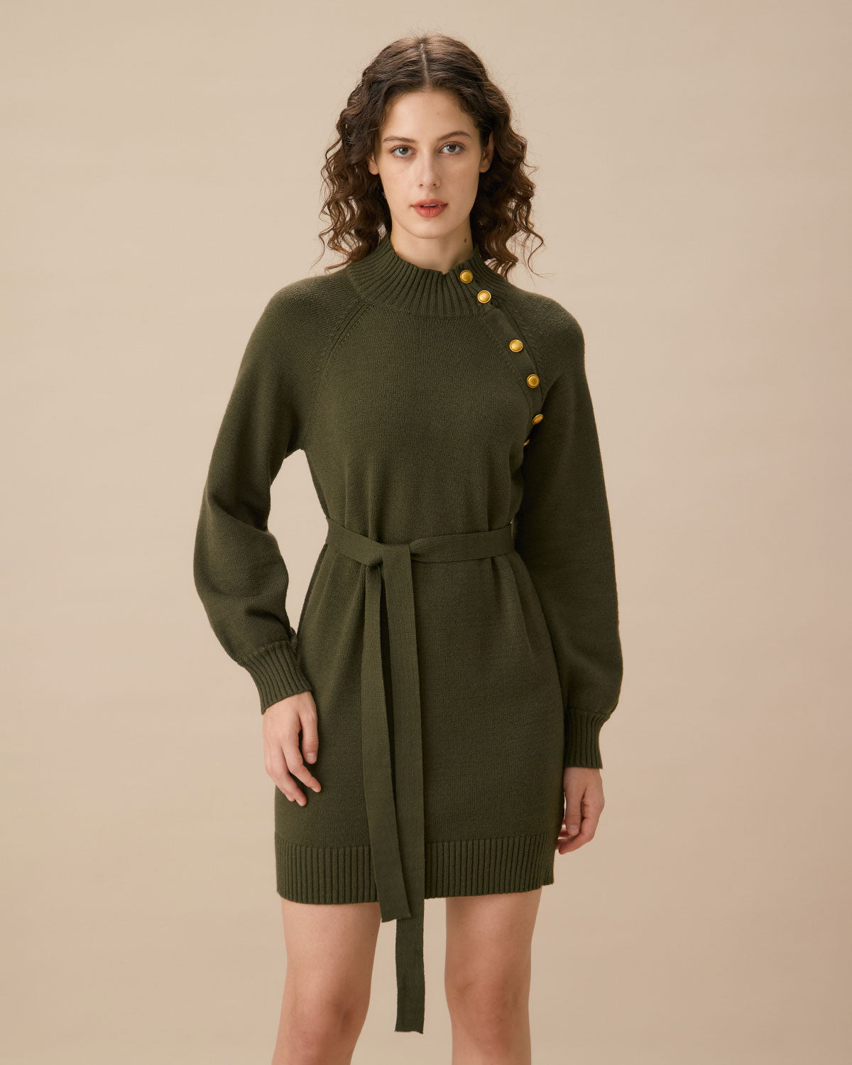 Knit Dresses Knitted Long Sleeve Midi Maxi Mini Dress for Women RIHOAS