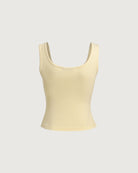 The Black V-Neck Knit Tank Top Tops - RIHOAS