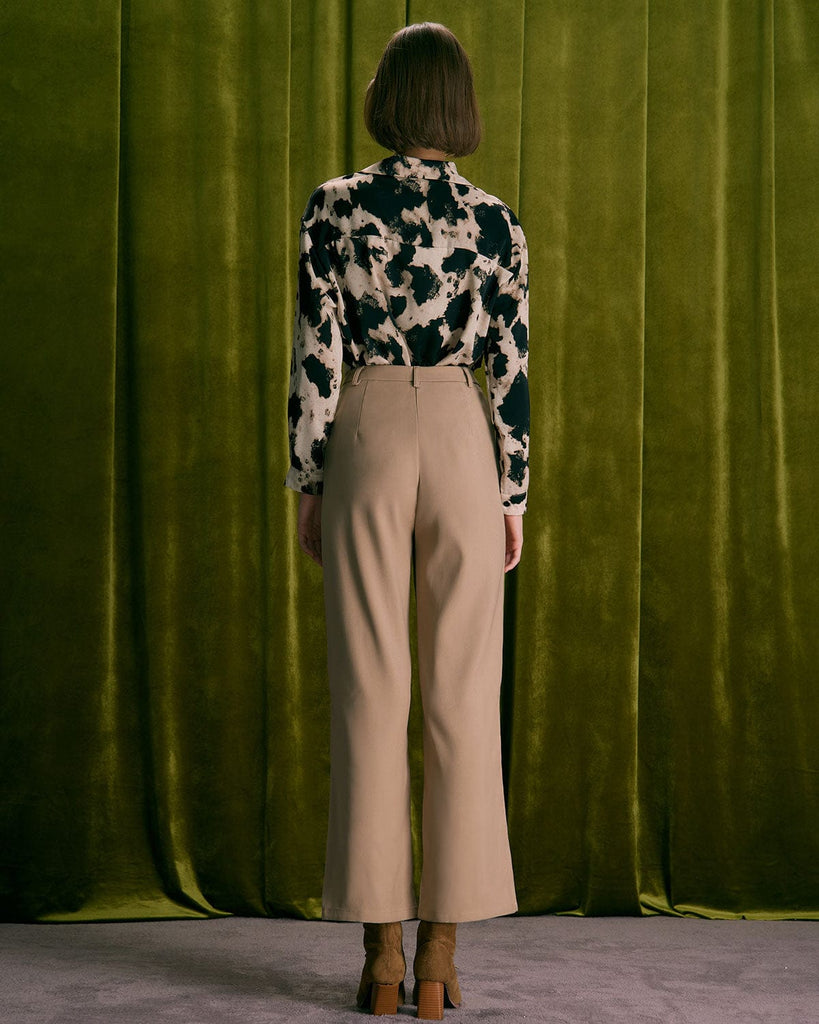 The Button-Up Leopard Shirt Tops - RIHOAS