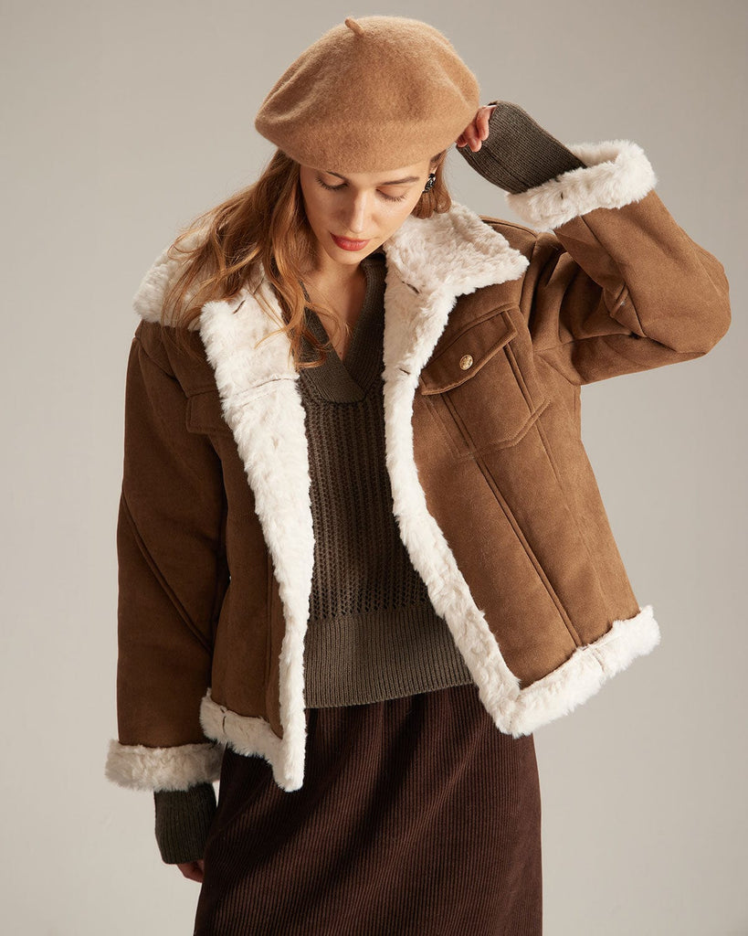 The Fur Coat With Lapel Outerwear - RIHOAS