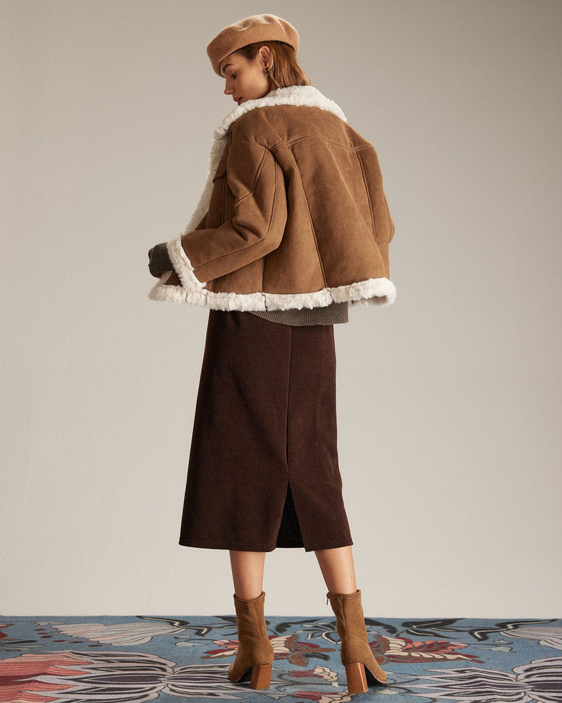 The Fur Coat With Lapel Outerwear - RIHOAS