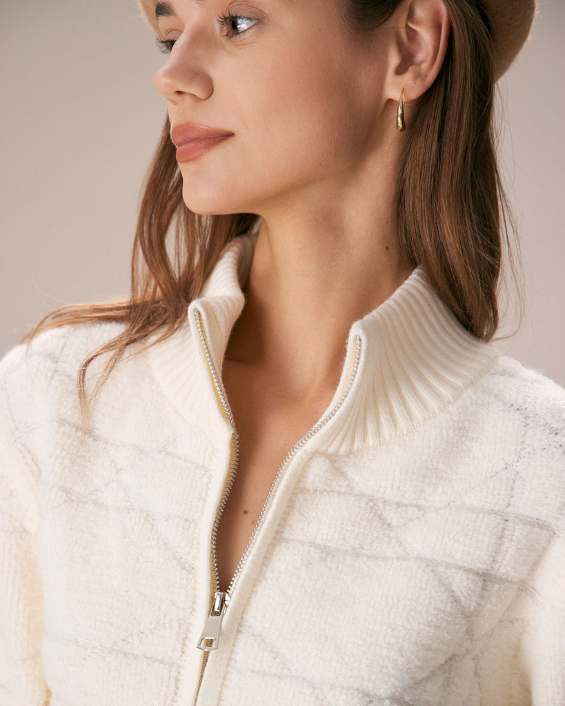 The Half Turtleneck Zipper Jacket Outerwear - RIHOAS