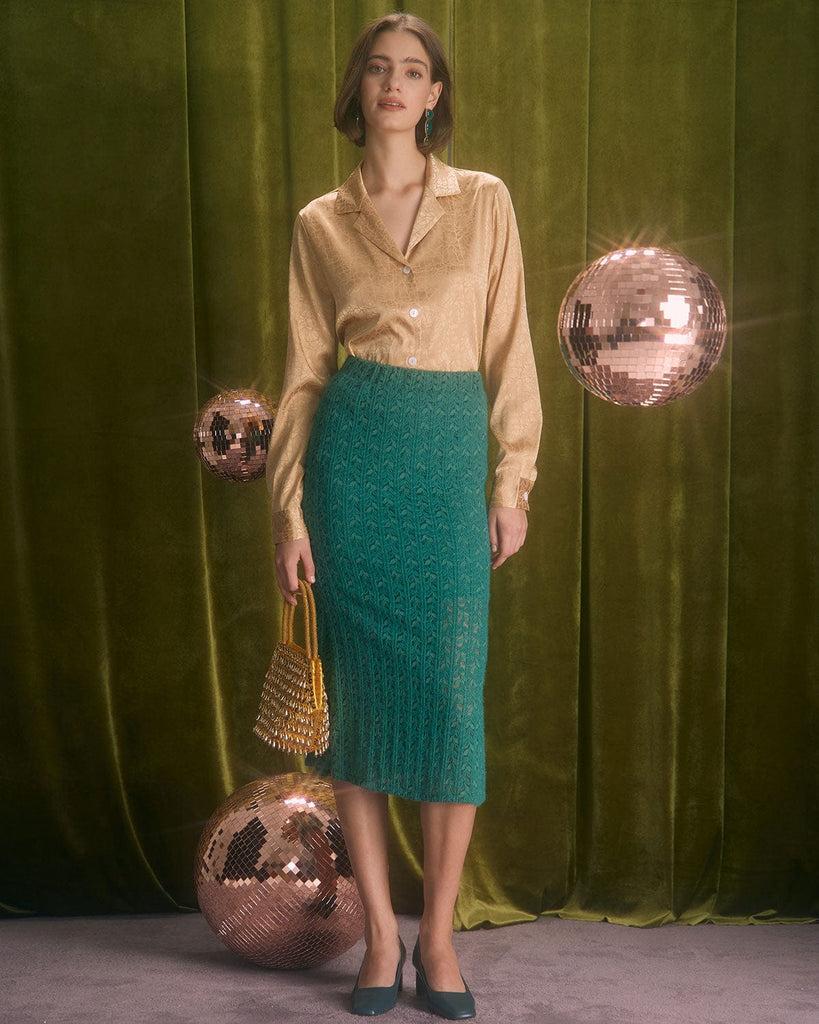 The High Waisted Mermaid Skirt Bottoms - RIHOAS
