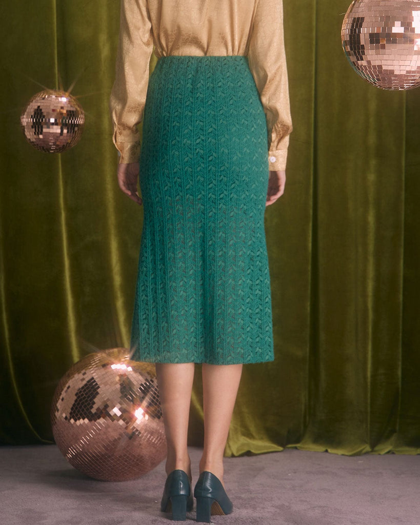 The High Waisted Mermaid Skirt Bottoms - RIHOAS