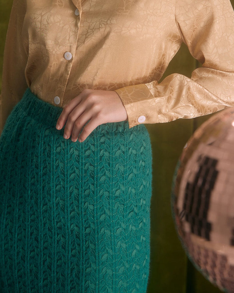 The High Waisted Mermaid Skirt Bottoms - RIHOAS