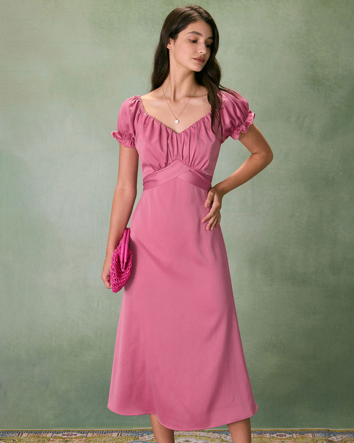 Ruched satin hotsell