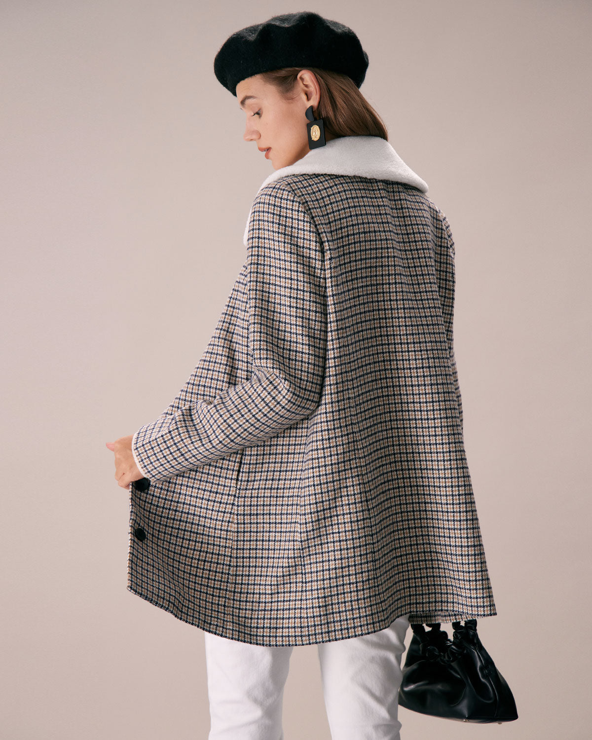 The Plaid Single Breasted Blazer Outerwear - RIHOAS