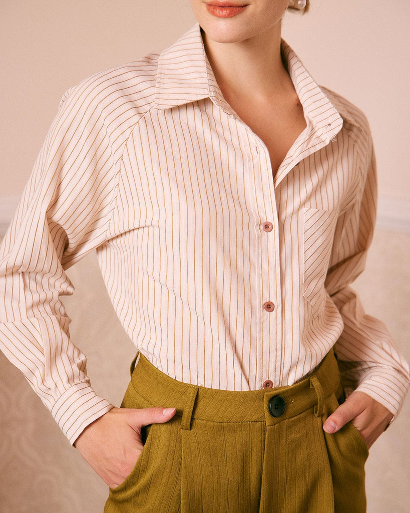 The Pocket Pleated Straight Pants Bottoms - RIHOAS