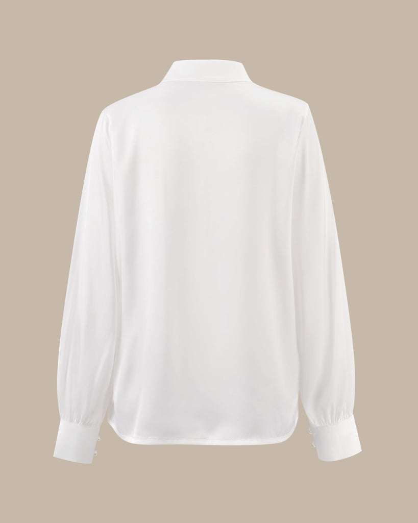 The Stand Lantern Sleeve Blouse Tops - RIHOAS
