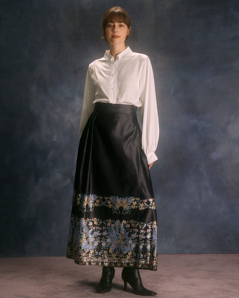 The Stand Lantern Sleeve Blouse Tops - RIHOAS
