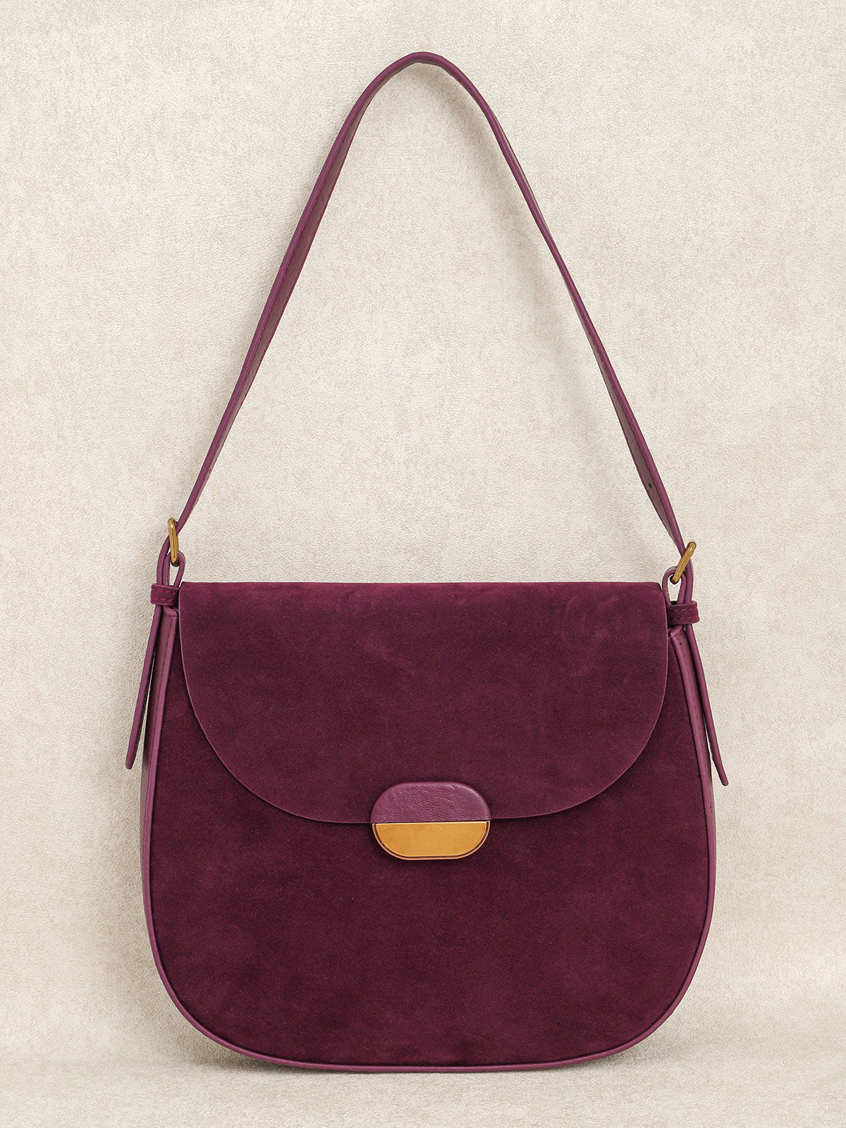 Wine Red Suede Shoulder Bag Reviews Wine Red Bags RIHOAS