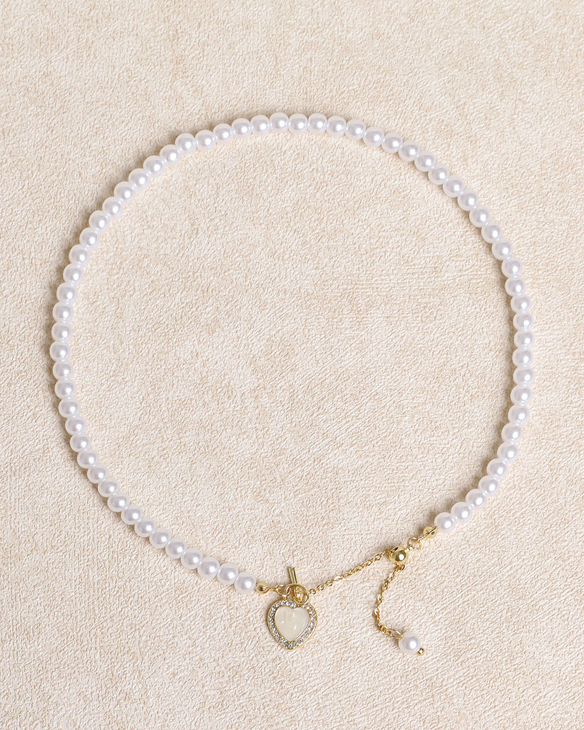 Alloy Pearl Necklace