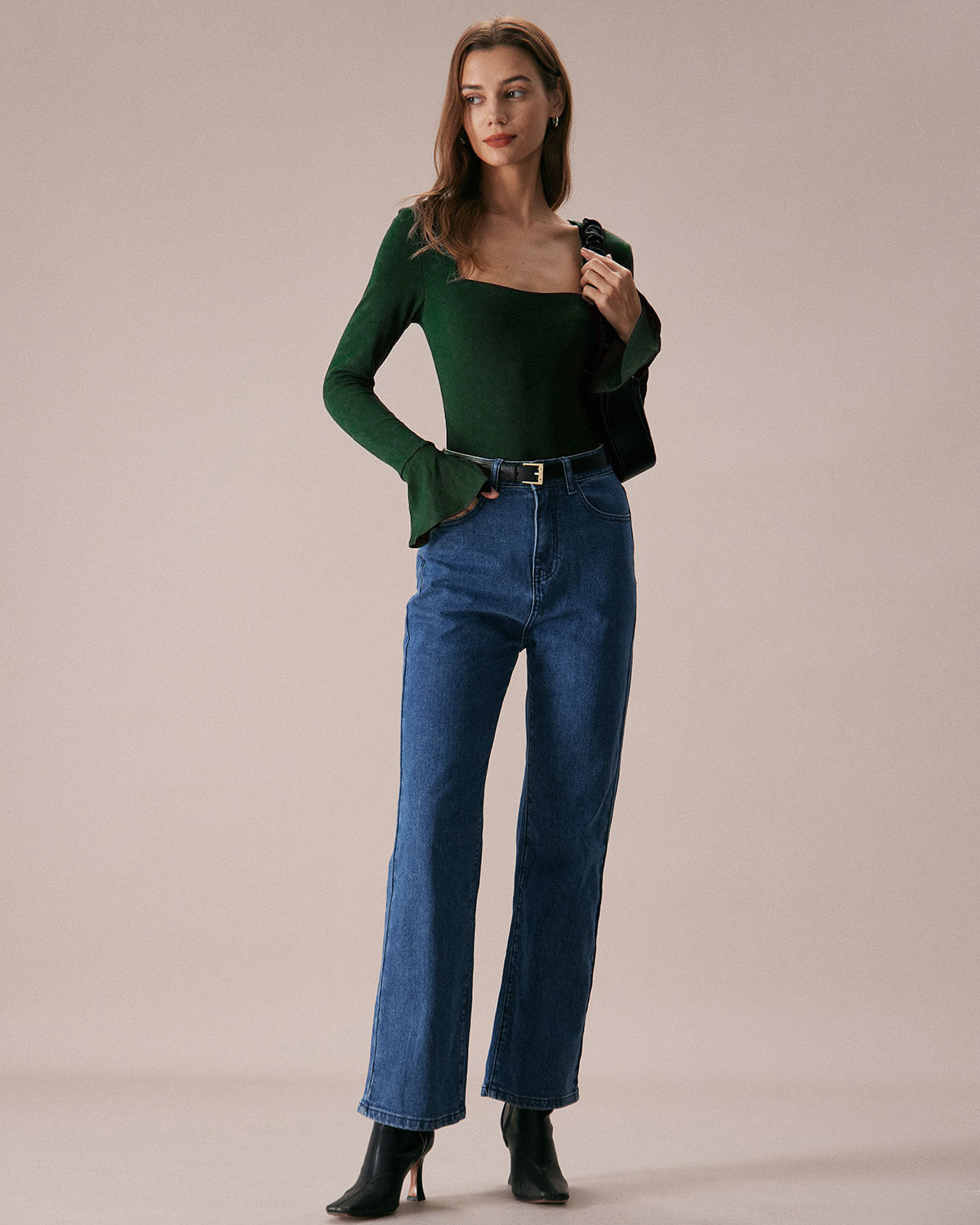 Women Knitted Acrylic Tees Tops - RIHOAS