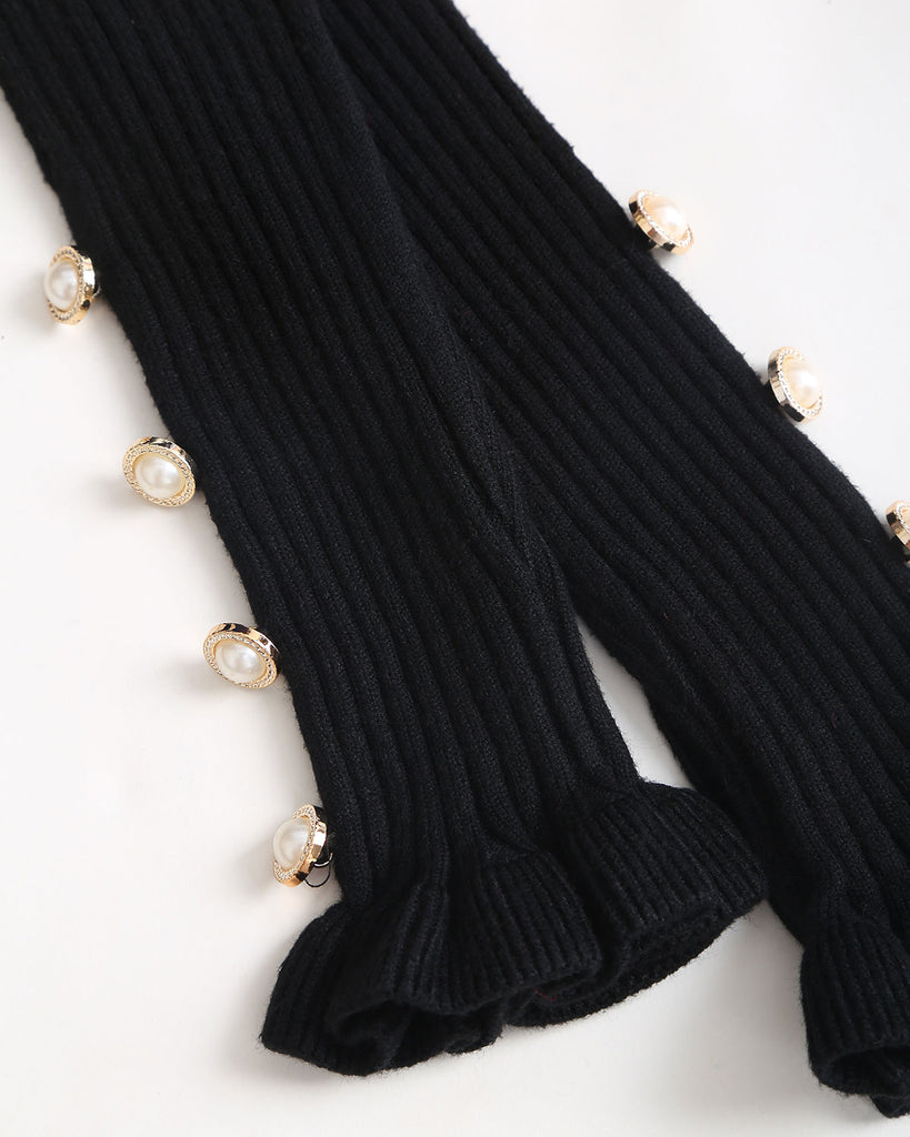 Women Knitted Cotton Blended Sweater Dresses Dresses - RIHOAS