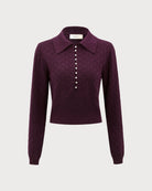 Women Knitted Cotton Sweaters Tops - RIHOAS