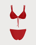 Women Knitted Nylon Bikini Sets Bikinis - RIHOAS