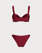Women Knitted Nylon Blended Bikini Sets Bikinis - RIHOAS