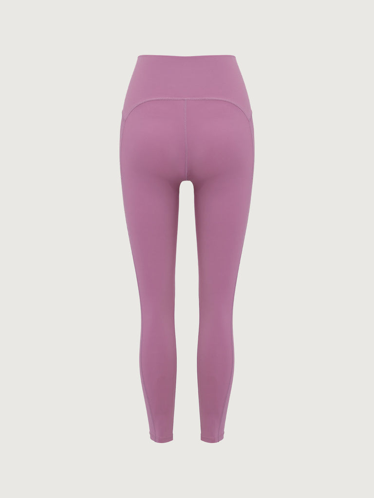 Pink High Waisted Quick-drying Leggings