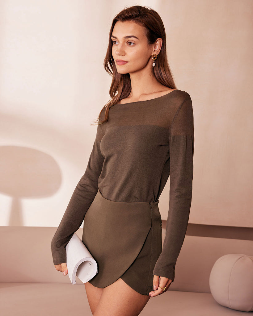 Women Knitted Nylon Viscose blended Sweaters Tops - RIHOAS