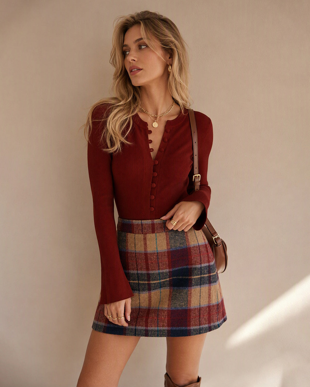 Women Knitted Nylon Viscose blended Sweaters - RIHOAS