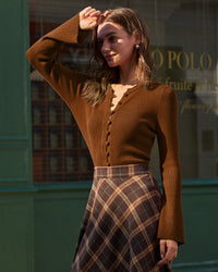 Women Knitted Nylon Viscose blended Sweaters Tops - RIHOAS