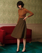 Women Knitted Polyester acrylic blended Sweaters Tops - RIHOAS