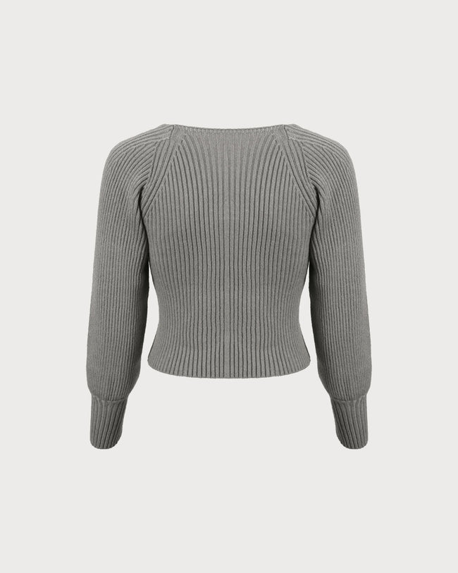 Women Knitted Polyester acrylic blended Sweaters Tops - RIHOAS