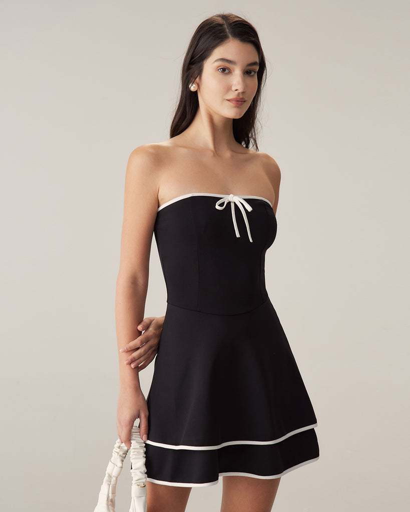 Black Graduation Dresses Midi Mini Ceremony Styles RIHOAS black-graduation-dresses-midi-mini-ceremony-styles-rihoas
