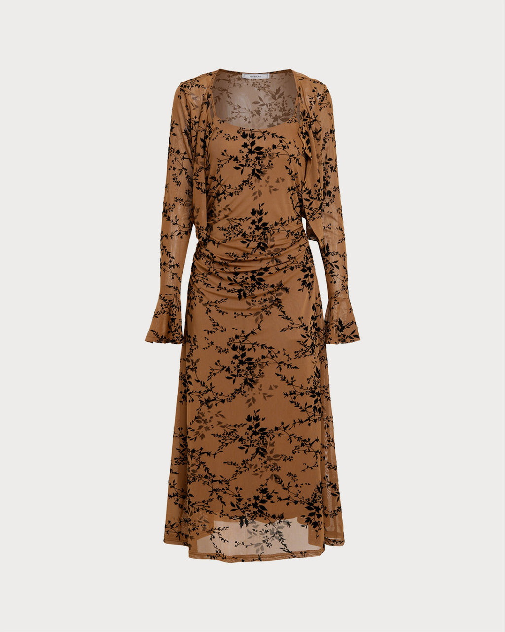Women Knitted Polyester Dresses Dresses - RIHOAS