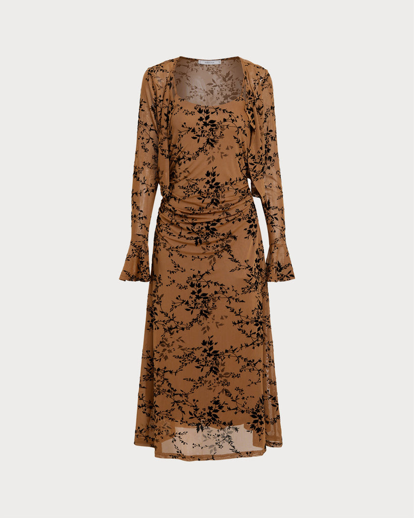 Women Knitted Polyester Dresses Dresses - RIHOAS