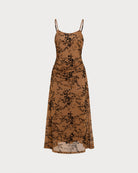 Women Knitted Polyester Dresses Dresses - RIHOAS