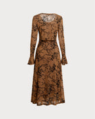 Women Knitted Polyester Dresses Dresses - RIHOAS