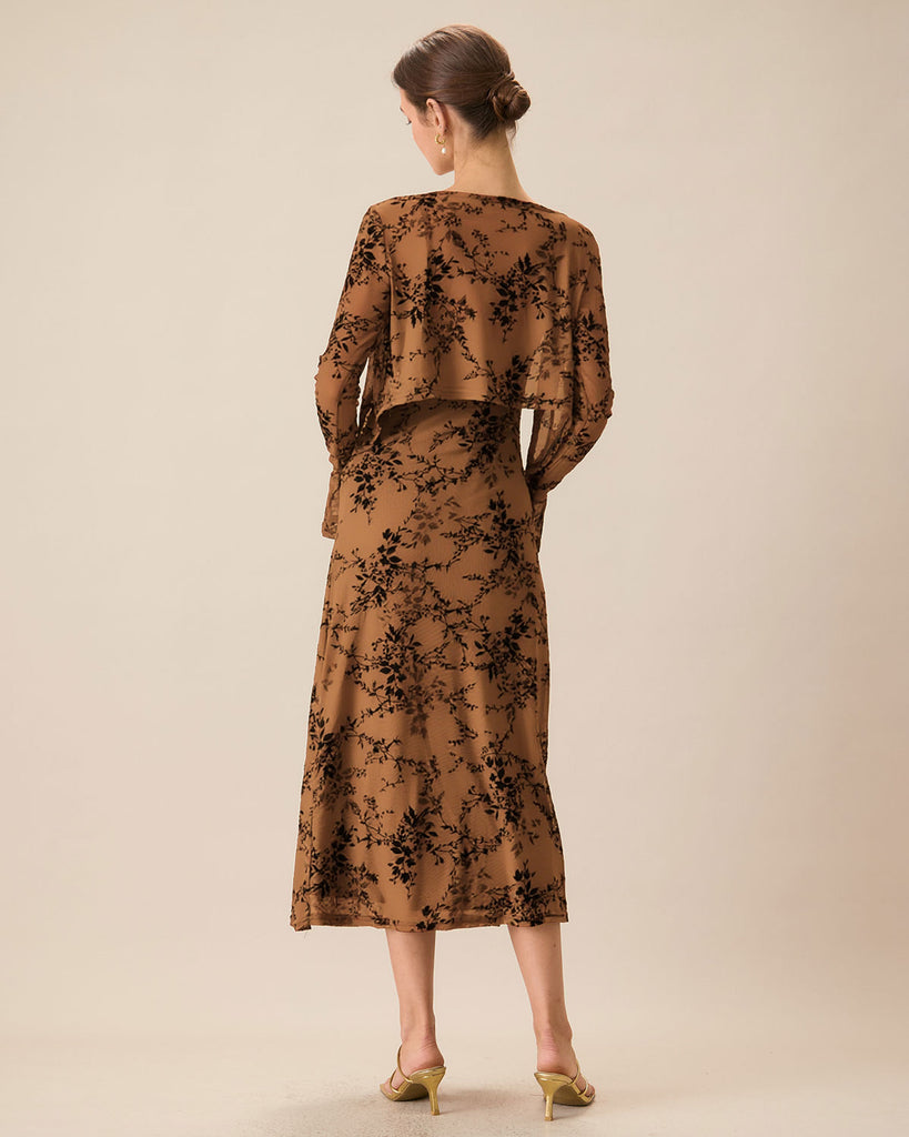 Women Knitted Polyester Dresses Dresses - RIHOAS