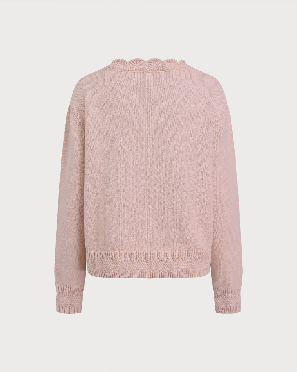 Women Knitted Polyester Knits Tops - RIHOAS