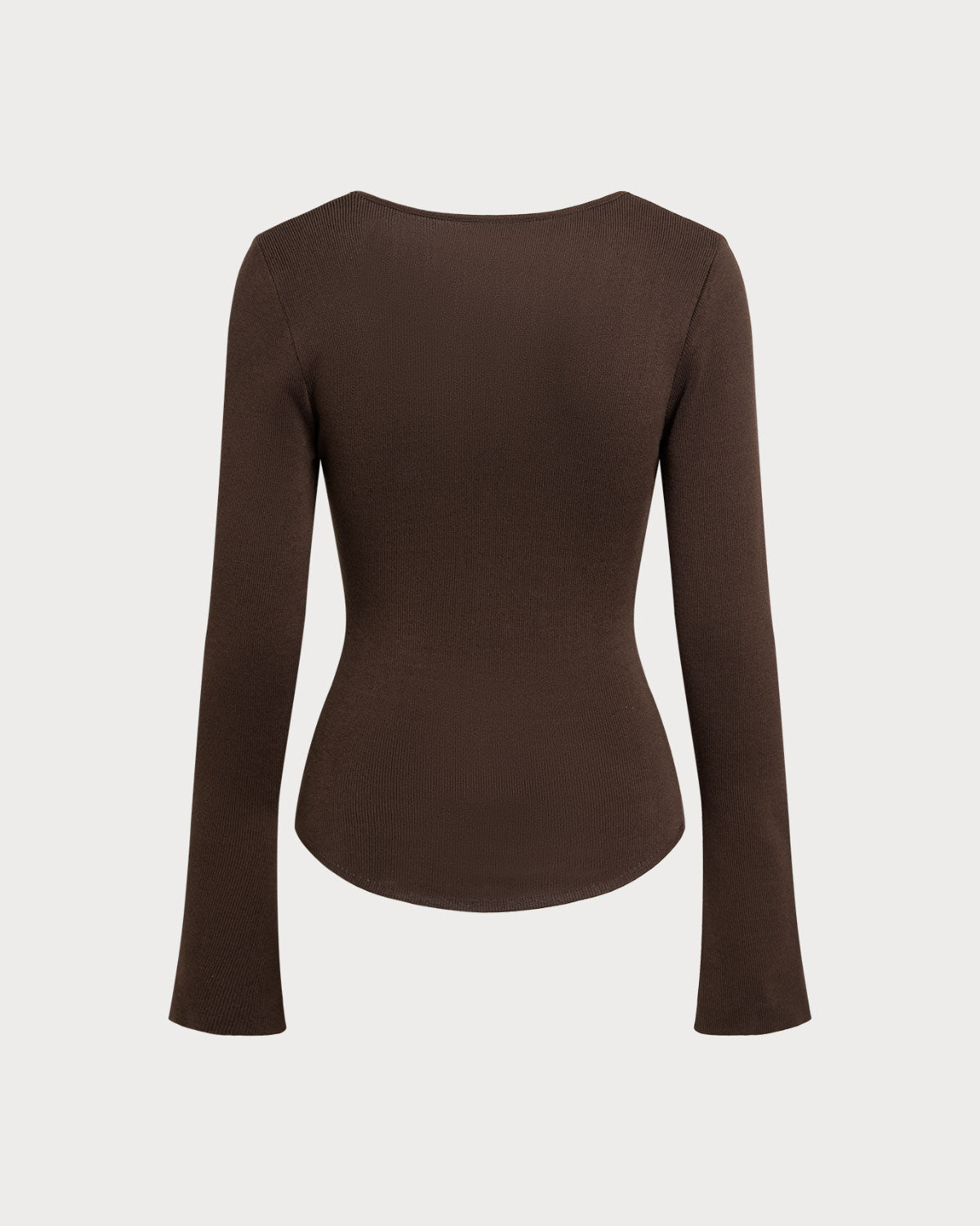 Women Knitted Polyester Knits Tops - RIHOAS