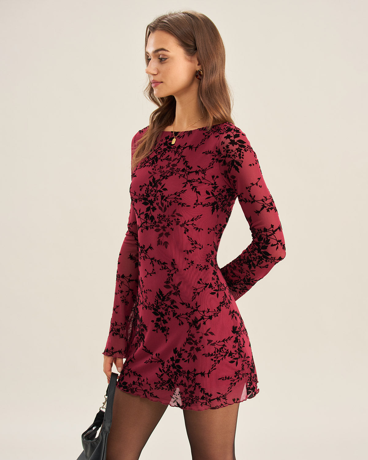 Women Knitted Polyester Mini Dresses Dresses - RIHOAS