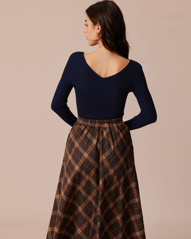 Women Knitted TENCEl Lyocell Sweaters Tops - RIHOAS