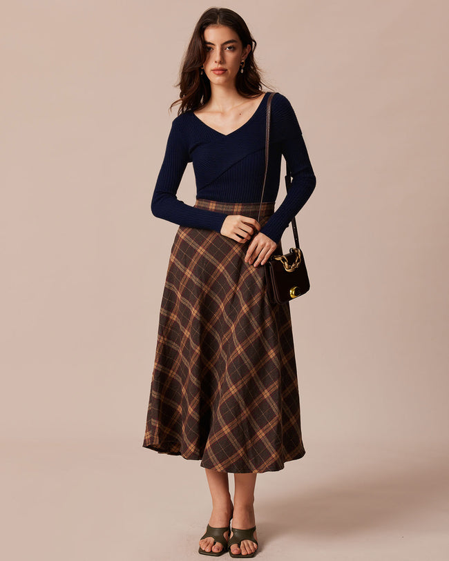 Women Knitted TENCEl Lyocell Sweaters Tops - RIHOAS