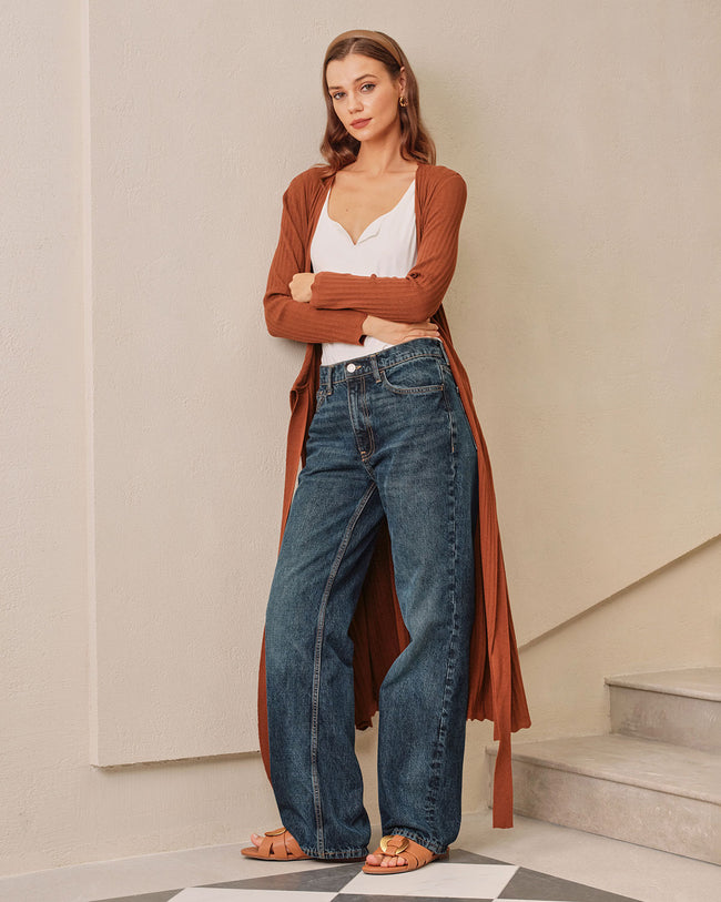 Women Knitted Viscose blended Dresses Dresses - RIHOAS