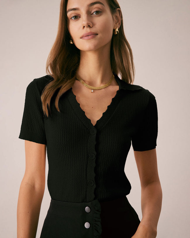 Women Knitted Viscose blended Tees Tops - RIHOAS