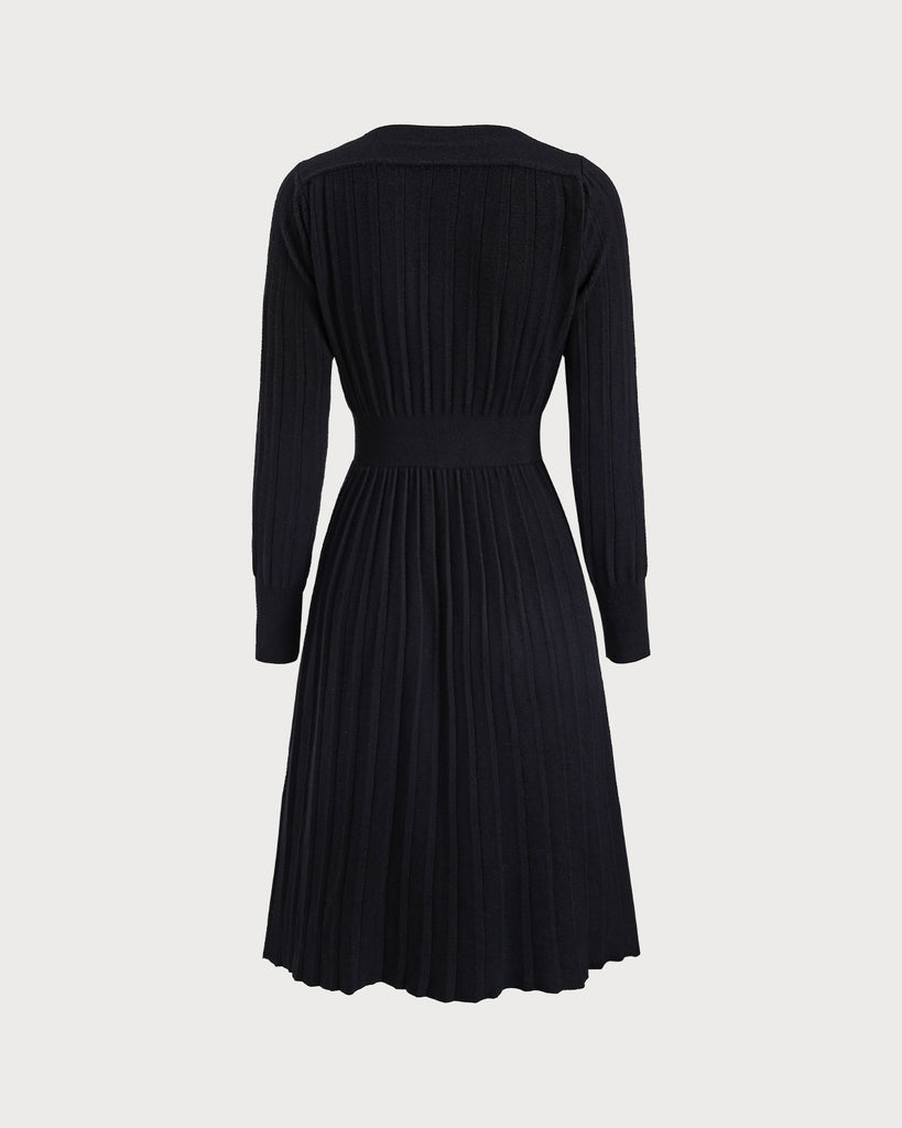 Women Knitted Viscose Sweater Dresses Dresses - RIHOAS