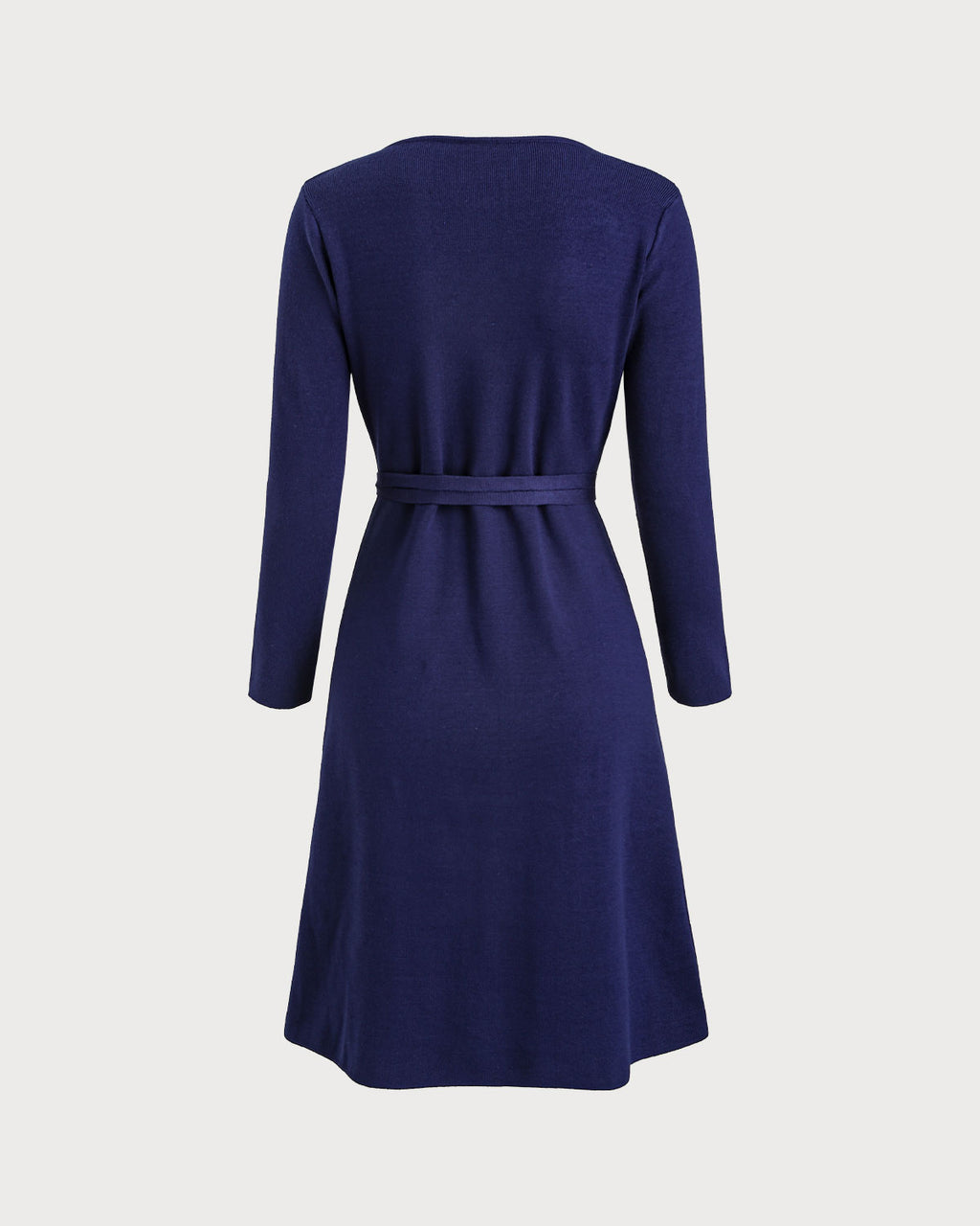 Women Knitted Viscose Sweater Dresses Dresses - RIHOAS