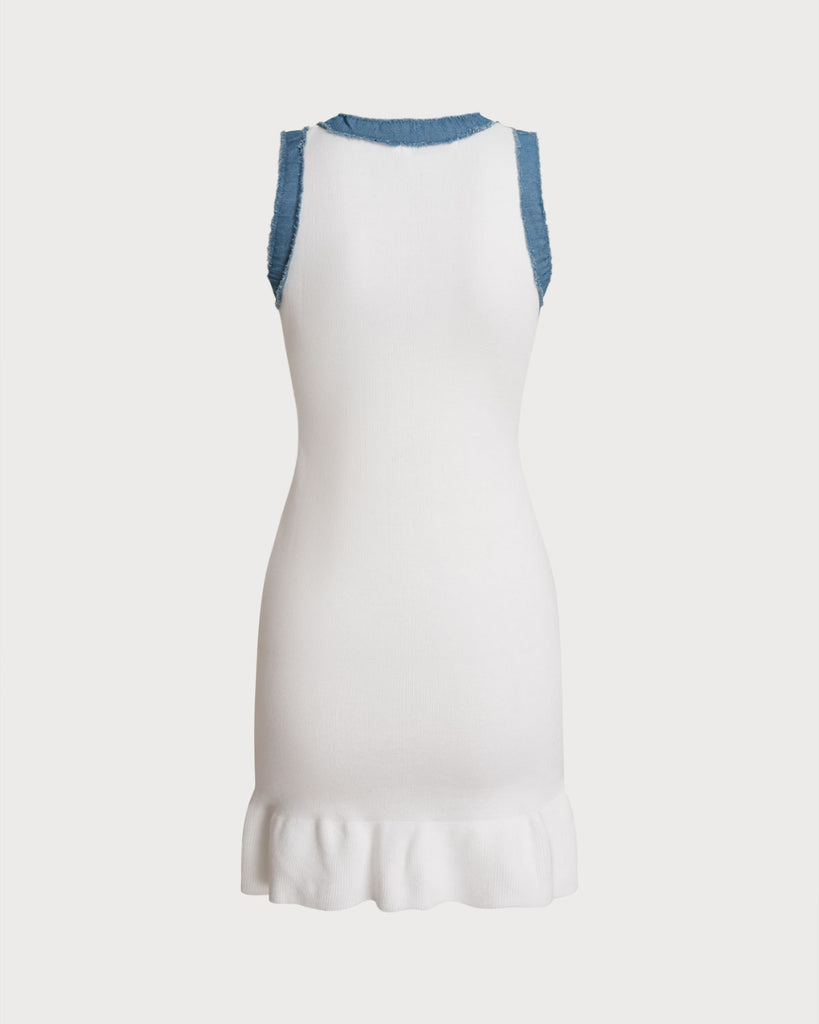 Women Knitted Viscose Sweater Dresses Dresses - RIHOAS