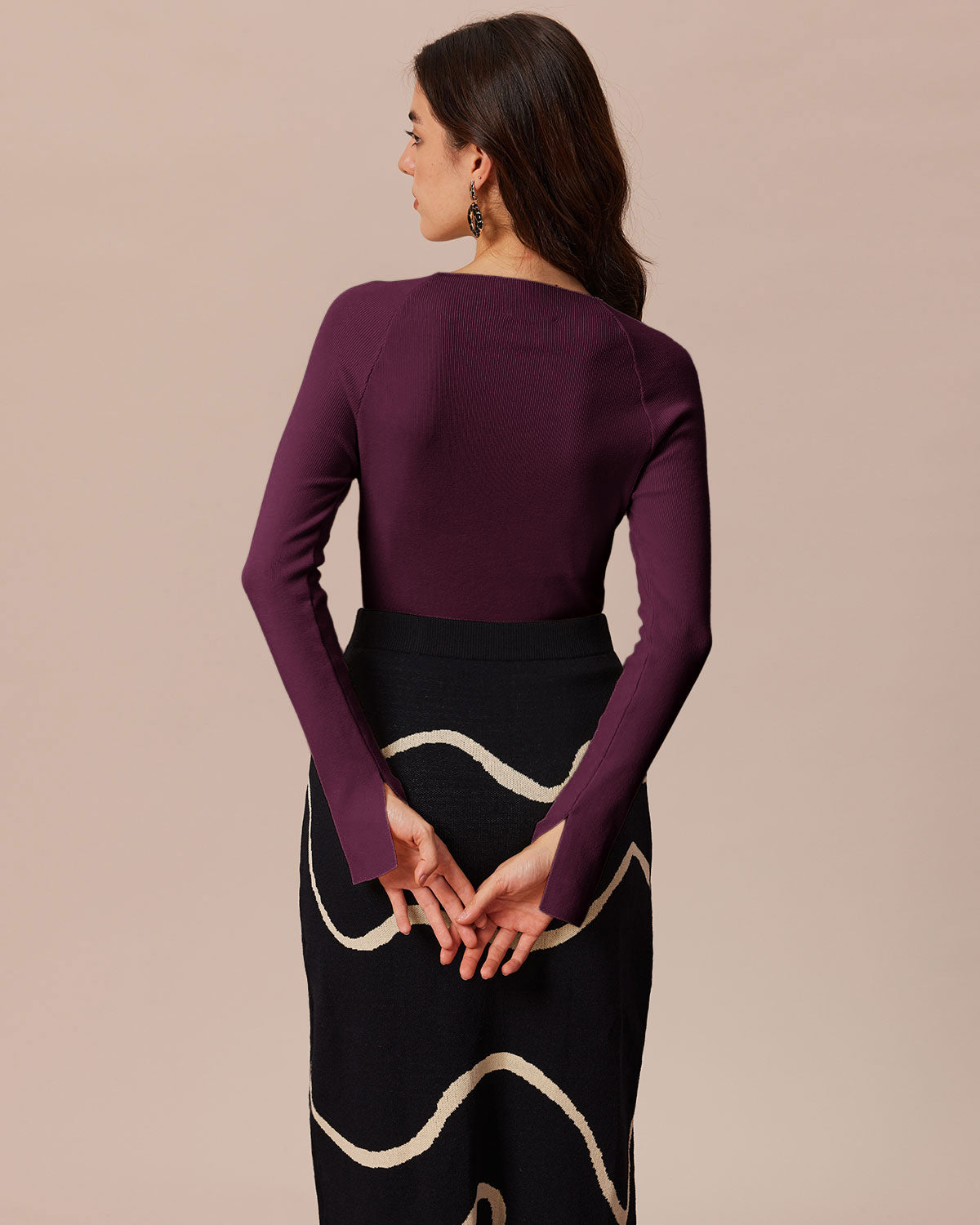 Women Knitted Viscose Sweaters Tops - RIHOAS