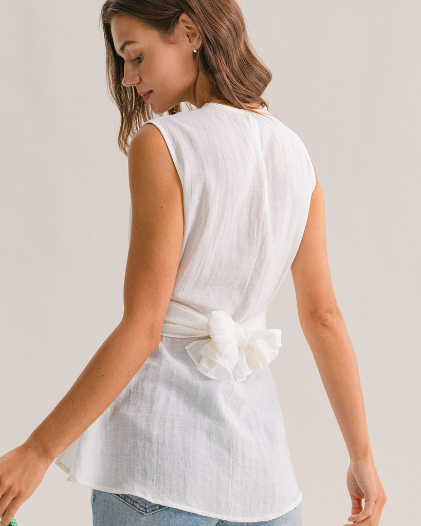 Women Knitted Viscose Tank Tops Tops - RIHOAS