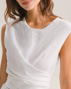 Women Knitted Viscose Tank Tops Tops - RIHOAS