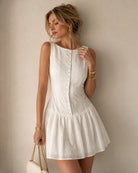 Women Woven Cotton Dresses - RIHOAS
